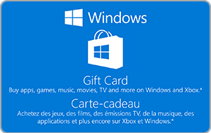 what can you buy with a microsoft gift card