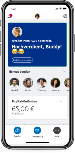 Überweisung: Geld senden & empfangen | PayPal DE
