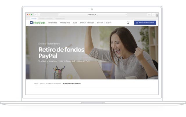 Conecta tu cuenta PayPal a tu cuenta bancaria en computadora