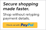 Pay with Confidence & Security with PayPal