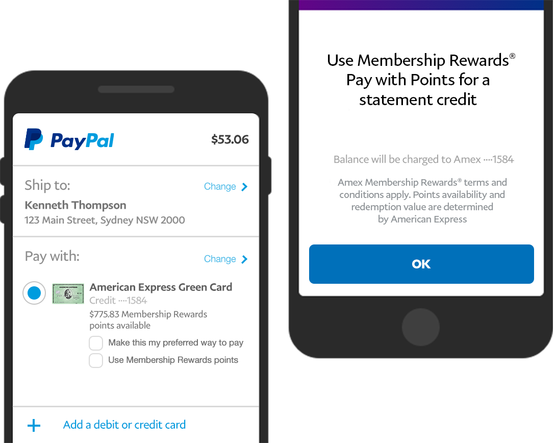 American Express Membership Rewards ® Pay with Points | PayPal AU