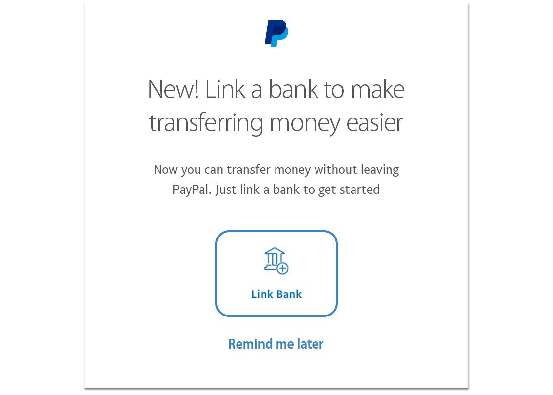 new way to funds from PayPal - PayPal