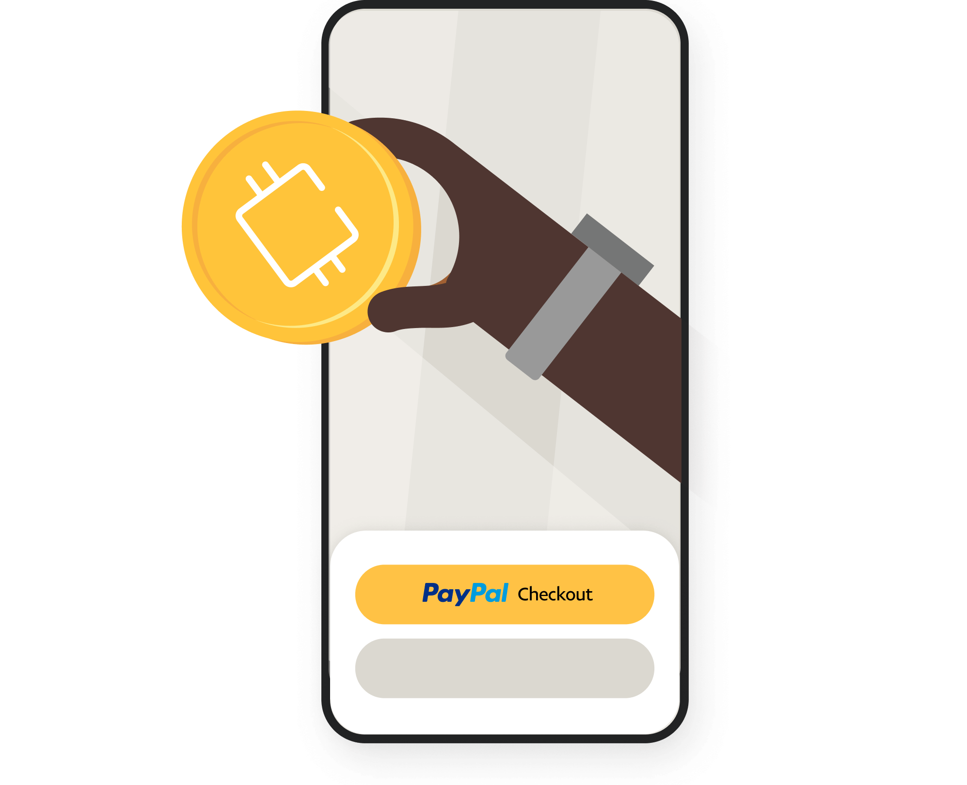 how to send money from paypal to blockchain wallet