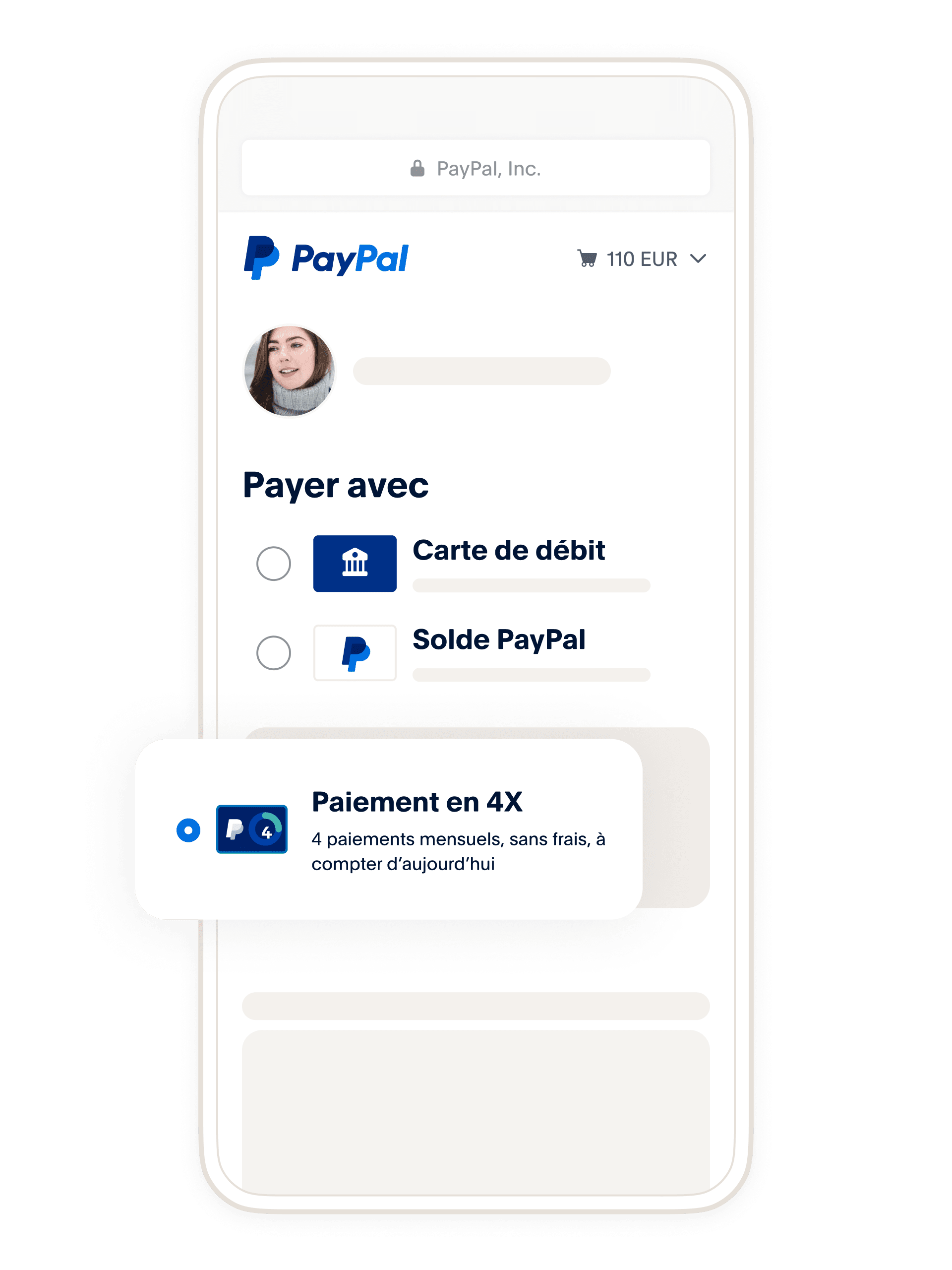 Nouveau ! Payez en 4 fois sans frais avec PayPal !
