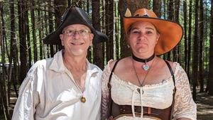 Co-Founders James and Janine Martin in Pirate Attire