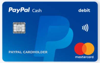 paypal card log in